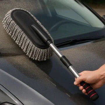 Premium Car Duster – Scratch-Free, Waterless Cleaning Tool for Instant Shine